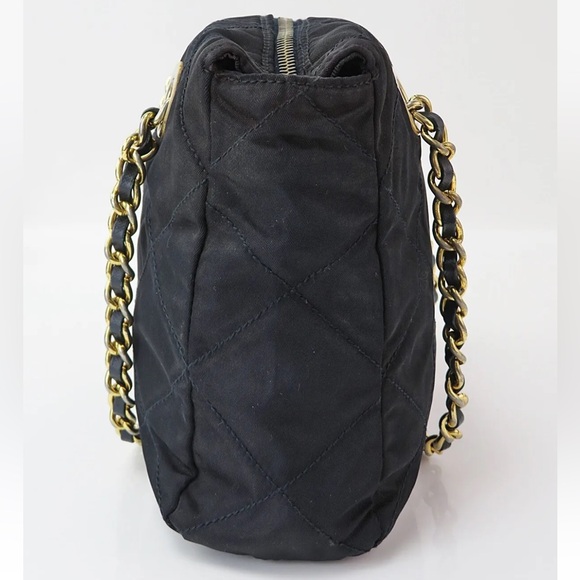 Prada Chain Tote Nylon Shoulder Bag Original Vintage 1995 version - Picture 7 of 16